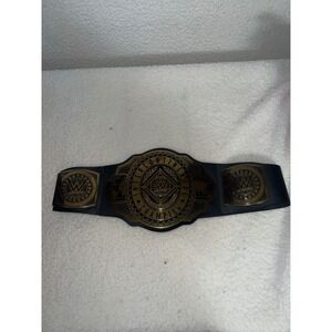 WWE Intercontinental Championship Toy Wrestling Belt Gold Black Adjustable Strap